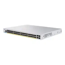 Cisco Business 350 Series CBS350-48FP-4G - Commutateur - C3 - Géré - 48 x 10 - 100 - 1000 (PoE+) ... (CBS350-48FP-4G-EU)_1